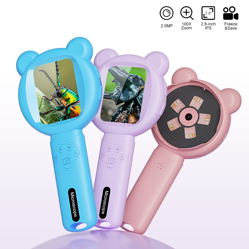 Digital Magnifier Reading - 1080P Portable Digital Microscope 100X Magnification