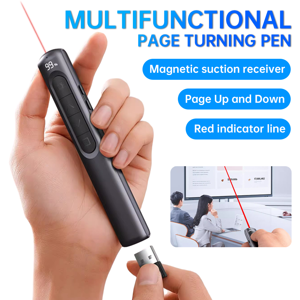 Wireless Page Turner Rechargea - Laser Pointer Presenter ulasan dan harga