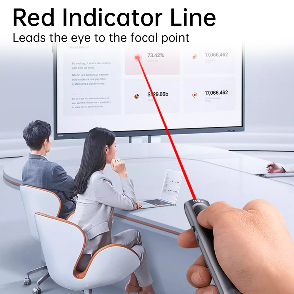 Wireless Page Turner Rechargea - Laser Pointer Presenter ulasan dan harga