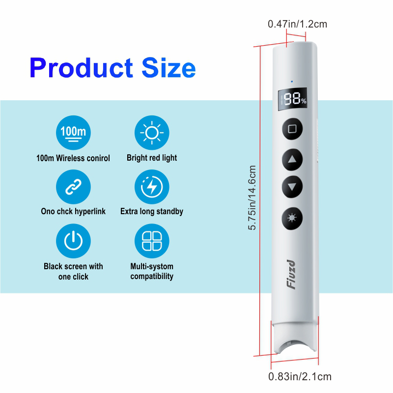 New Wireless Presenter Red Las - Laser Pointer Presenter ulasan dan harga
