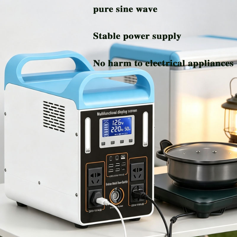 600W Portable Power Station 55 - Solar Powered Charger ulasan dan harga