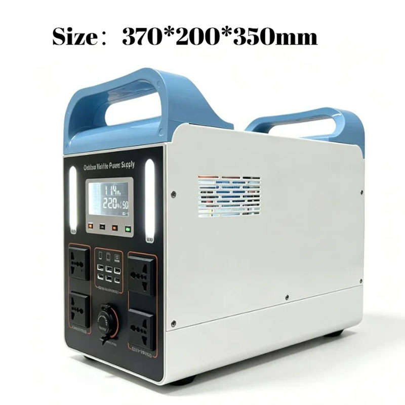 600W Portable Power Station 55 - Solar Powered Charger ulasan dan harga