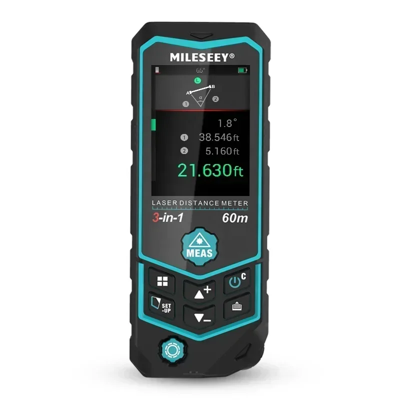 Mileseey R2B 60M USB Charging  - Laser Distance Measure ulasan dan harga