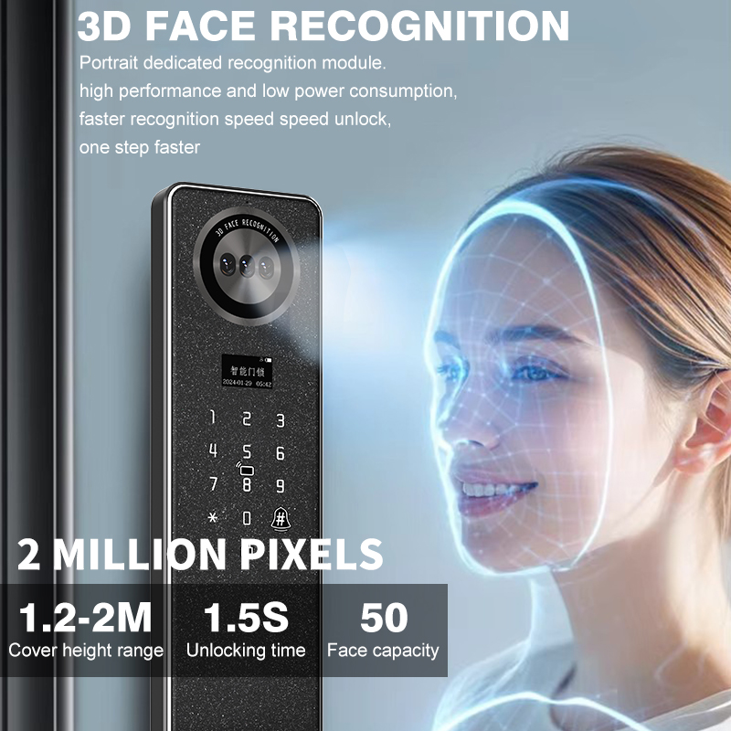Tuya WiFi Smart Door Lock, Hom - Electronics & Gadgets Starting With D ulasan dan harga