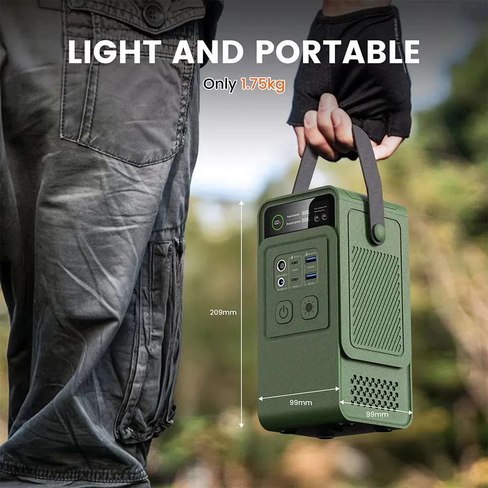 60000mAh 200W 192Wh Camping Po - Solar Powered Charger ulasan dan harga