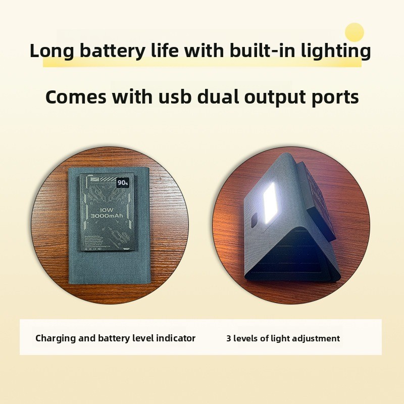 Foldable Solar Panel Charger P - Solar Powered Charger ulasan dan harga