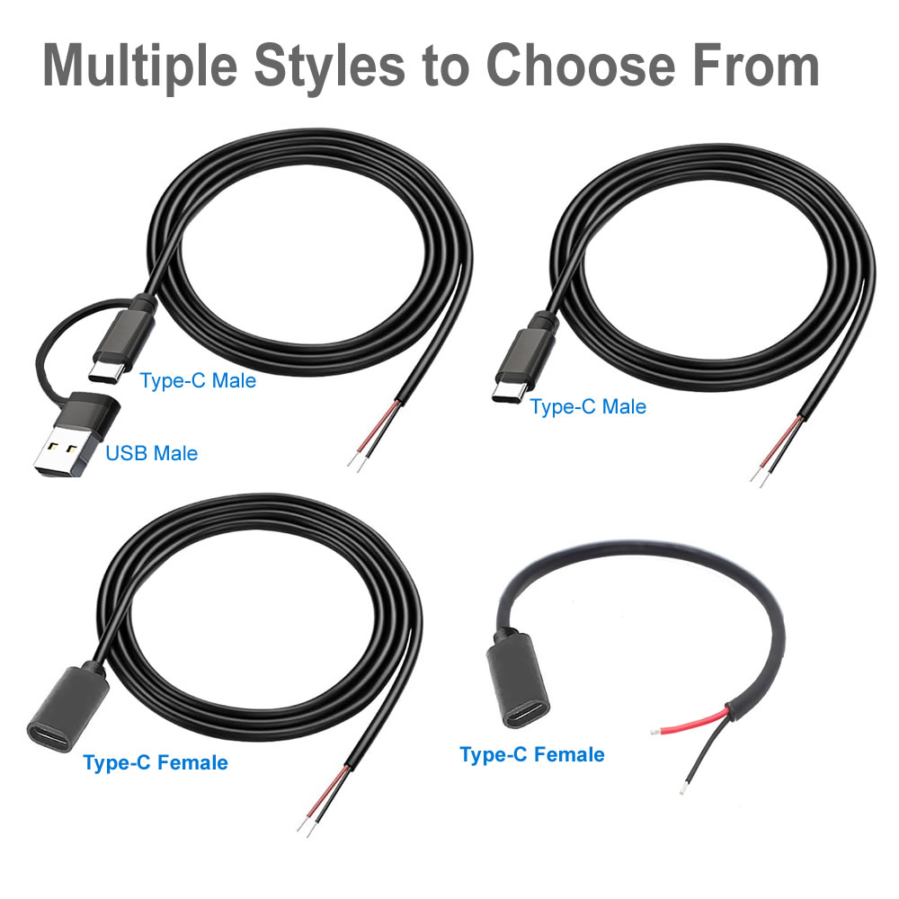 DC 2 Pin Power Cable USB and T - Diy Electronics Gadgets ulasan dan harga