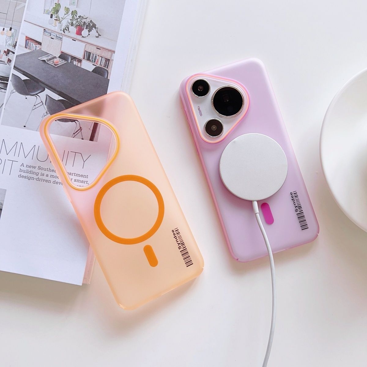Frosted Translucent Magnetic P - Huawei Pura 70 ulasan dan harga