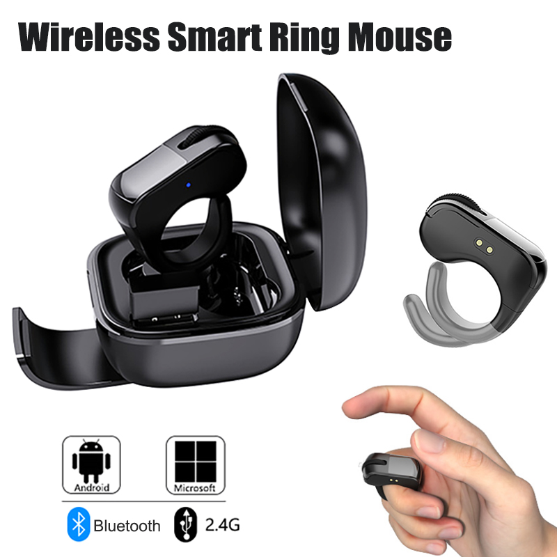 Mini Fingertip Smart Remote Co - Laser Pointer Presenter ulasan dan harga