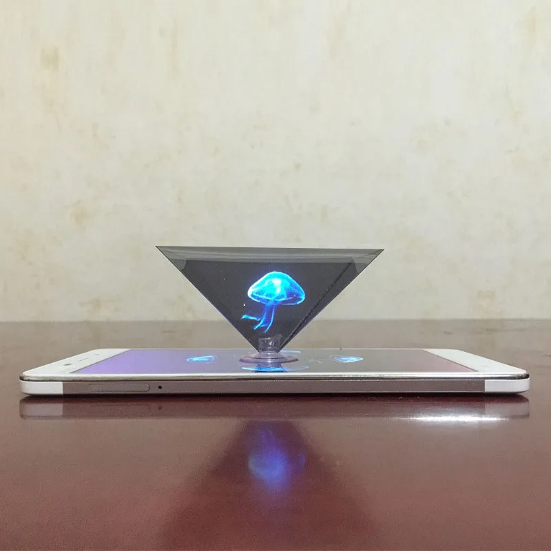 3D Hologram Pyramid Display Pr - Digital Magnifier Reading ulasan dan harga