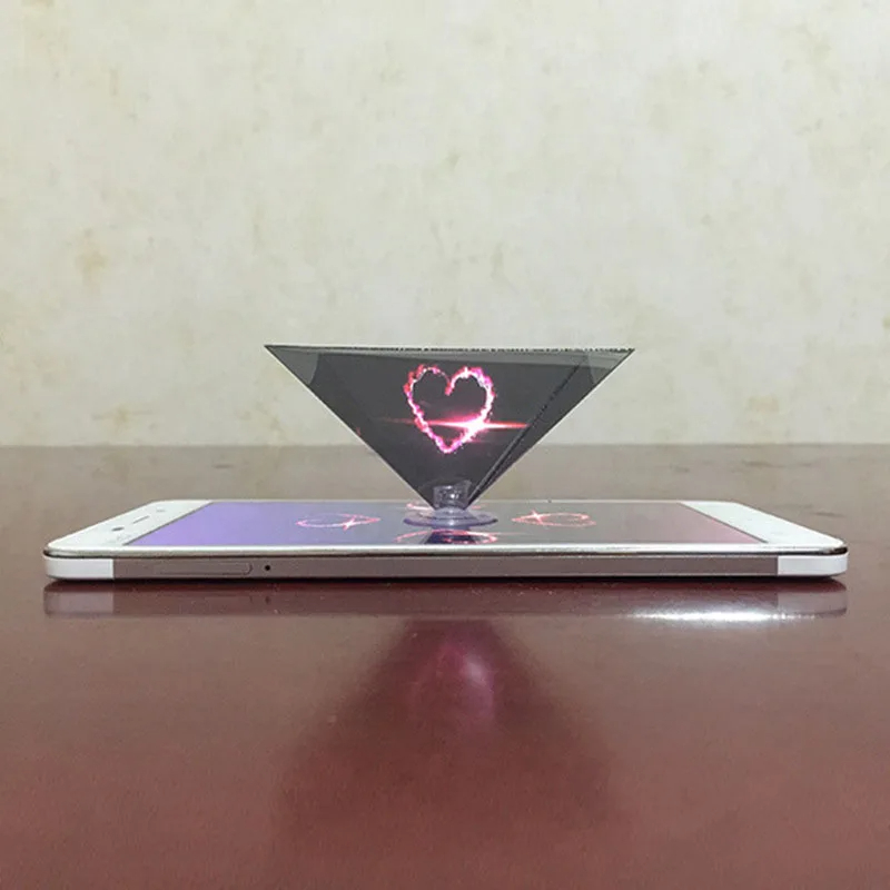 3D Hologram Pyramid Display Pr - Digital Magnifier Reading ulasan dan harga