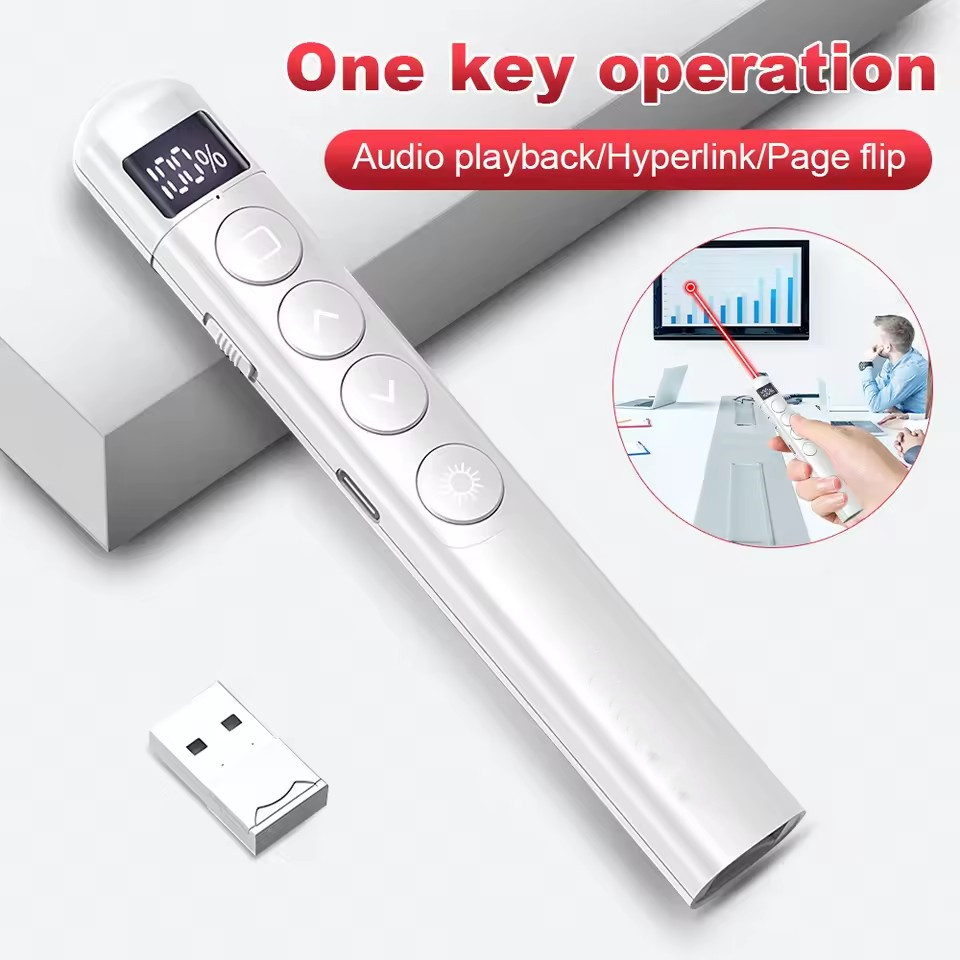 Flip-pen Presentation Clicker  - Laser Pointer Presenter ulasan dan harga