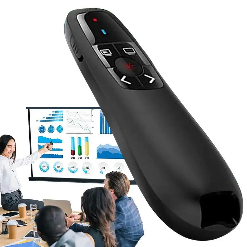 2024 NEW 2.4GHz Wireless Power - Laser Pointer Presenter ulasan dan harga