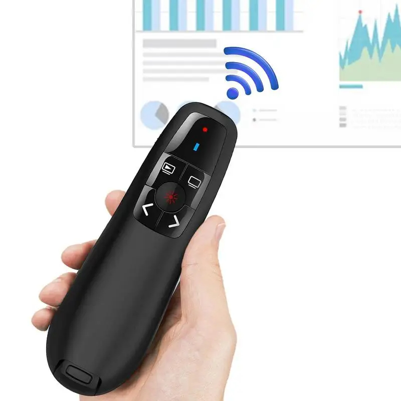 2024 NEW 2.4GHz Wireless Power - Laser Pointer Presenter ulasan dan harga