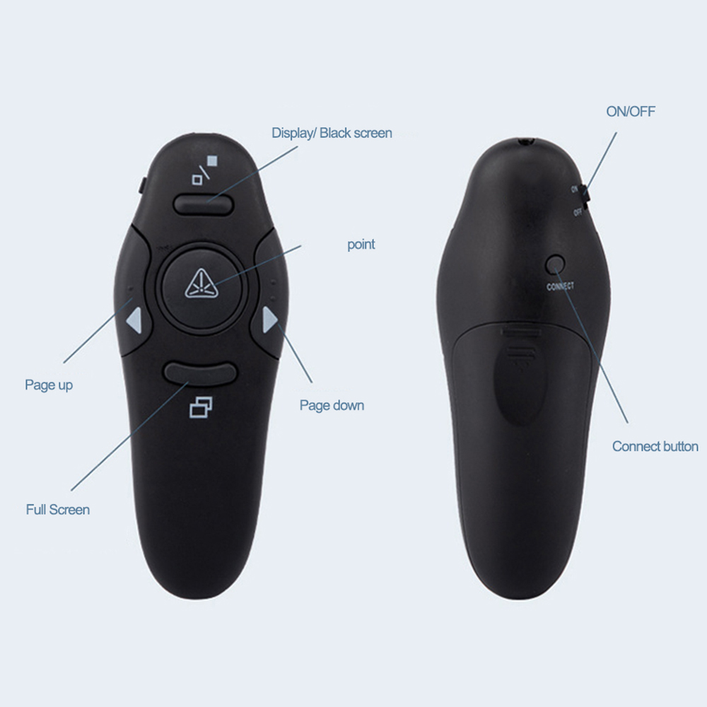 2.4GHz Wireless USB Powerpoint - Laser Pointer Presenter ulasan dan harga