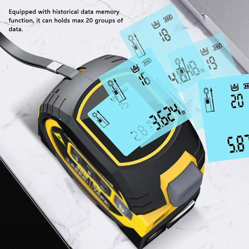 3 In 1 Laser Distance Meter Ta - Laser Distance Measure ulasan dan harga