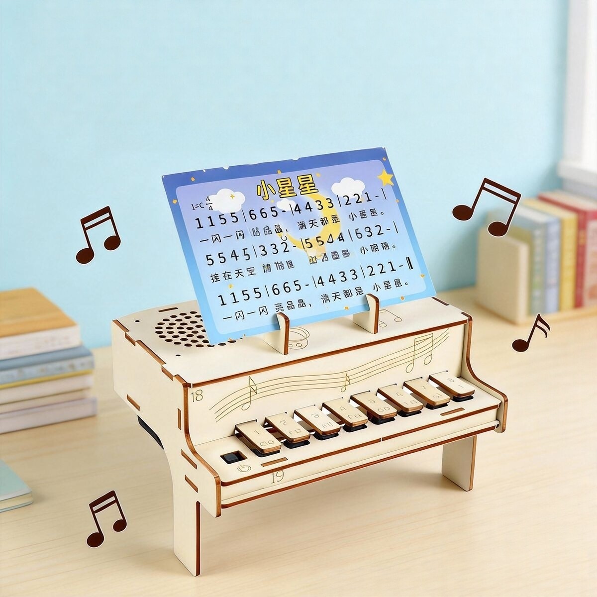 DIY Wooden Electronic Piano Mo - Diy Electronics Gadgets ulasan dan harga