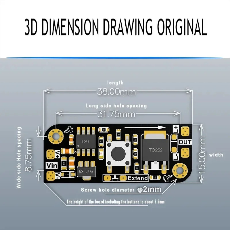 Micro Button Dimming Board Key - Electronics & Gadgets Starting With D ulasan dan harga