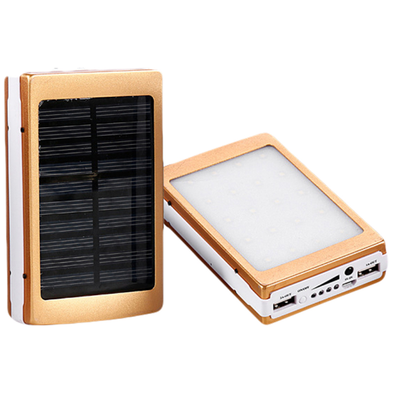 5x18650 Powerbank Portable Pov - Solar Powered Charger ulasan dan harga