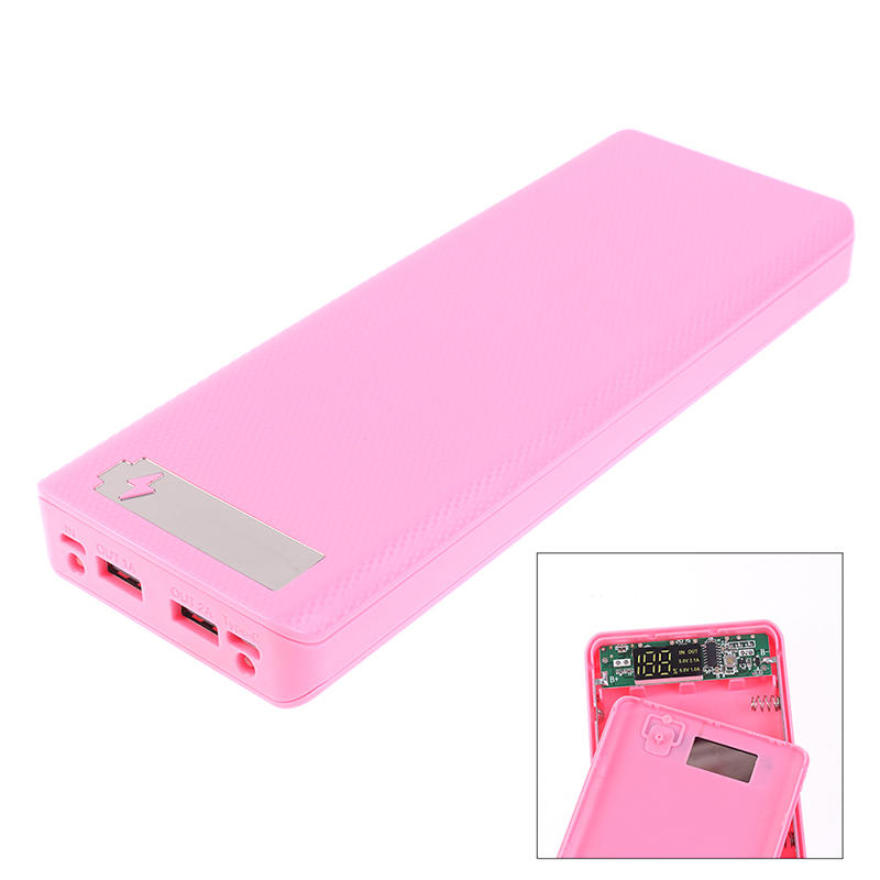 5x18650 Powerbank Portable Pov - Solar Powered Charger ulasan dan harga