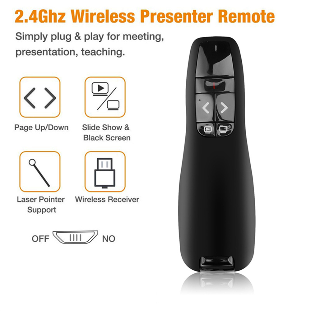 Wireless USB Powerpoint Presen - Laser Pointer Presenter ulasan dan harga