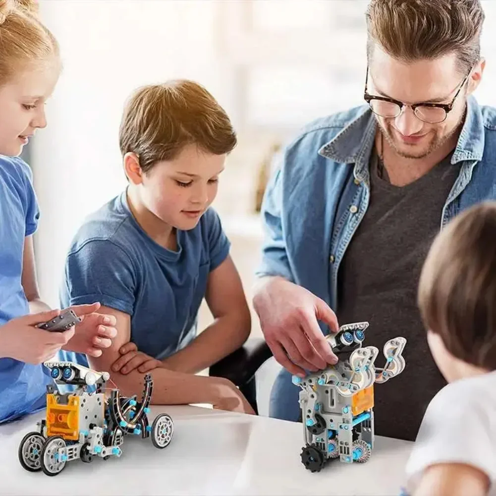13 in 1 Solar Powered Robot Sc - Diy Electronics Gadgets ulasan dan harga