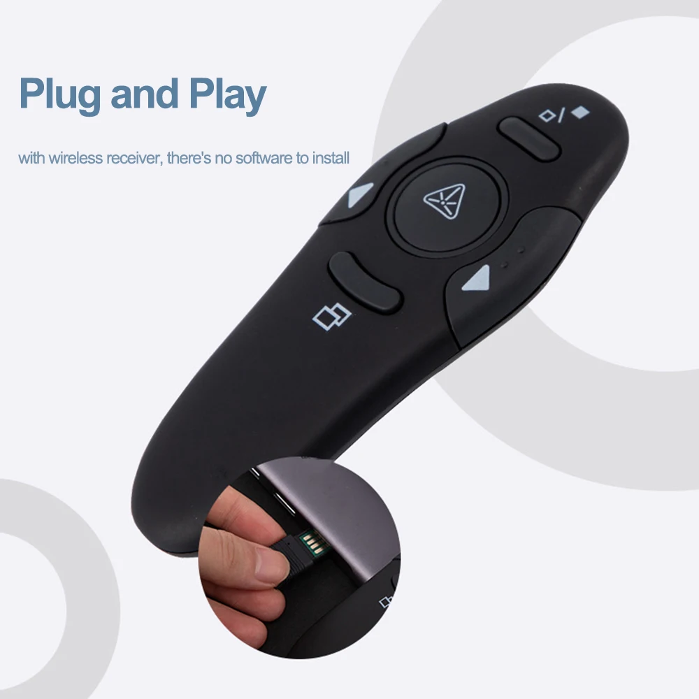 Presenter Wireless Remote Cont - Laser Pointer Presenter ulasan dan harga
