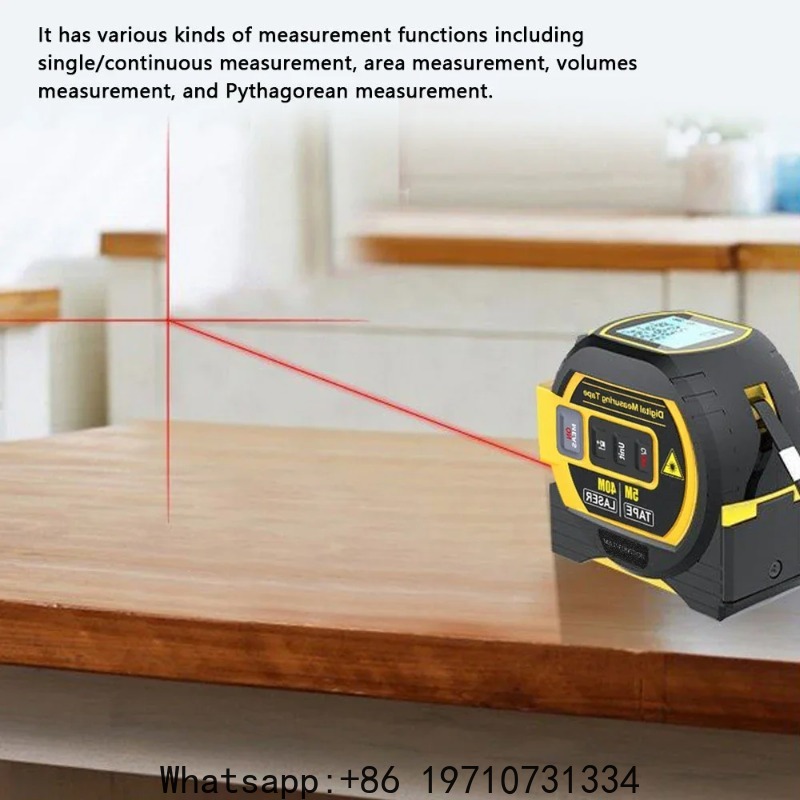 Digital Laser Rangefinder 3in1 - Laser Distance Measure ulasan dan harga