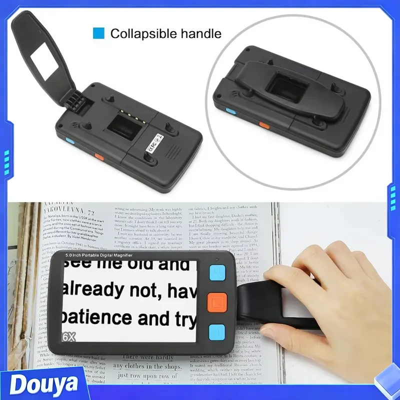 Hongda Portable Plastic 5 Inch - Digital Magnifier Reading ulasan dan harga